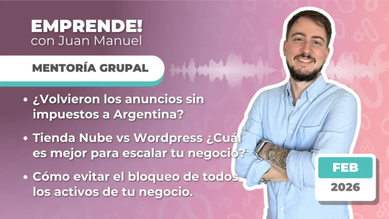 Sobrevive a Meta Ads: Evita Bloqueos, Tienda Nube vs WordPress y Pagos en ARGENTINA | ECJM