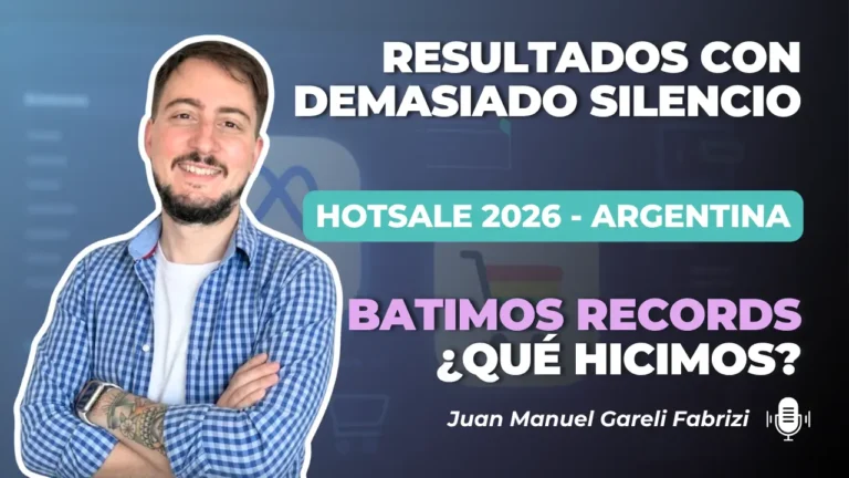 LA VERDAD DEL HOT SALE 2026: META ADS, INFLACIÓN Y E-COMMERCE QUE PERDIERON EN SILENCIO | El desastre de las grandes marcas | Dumping asiático (Shein y Temu) | El Método para “Achatar la Curva” y vender más | Mentoría Grupal