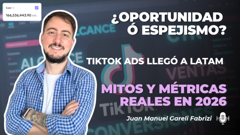 TIKTOK ADS: ¿OPORTUNIDAD O ESPEJISMO? MITOS Y MÉTRICAS TRAS MÁS DE 160M INVERTIDOS | Tráfico basura vs. Intención | La trampa del ROAS inflado | Contaminación cruzada de píxeles